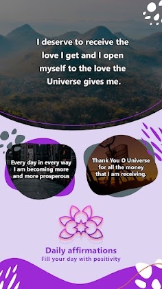 Daily Affirmations - Fill your day with positivity Mod Apk