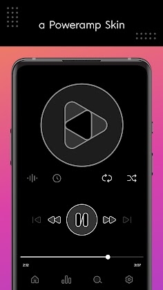 Download Dais Dark - Poweramp v3 Skin Mod Apk