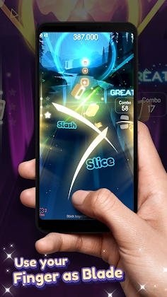 Download Dancing Blade: Slicing EDM Rhythm Game Mod Apk