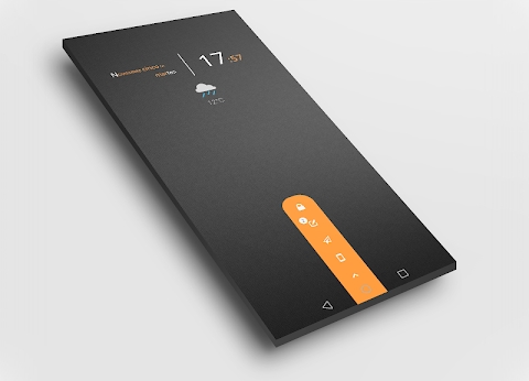 Download Dark Flow TS2B UI for Klwp Mod Apk