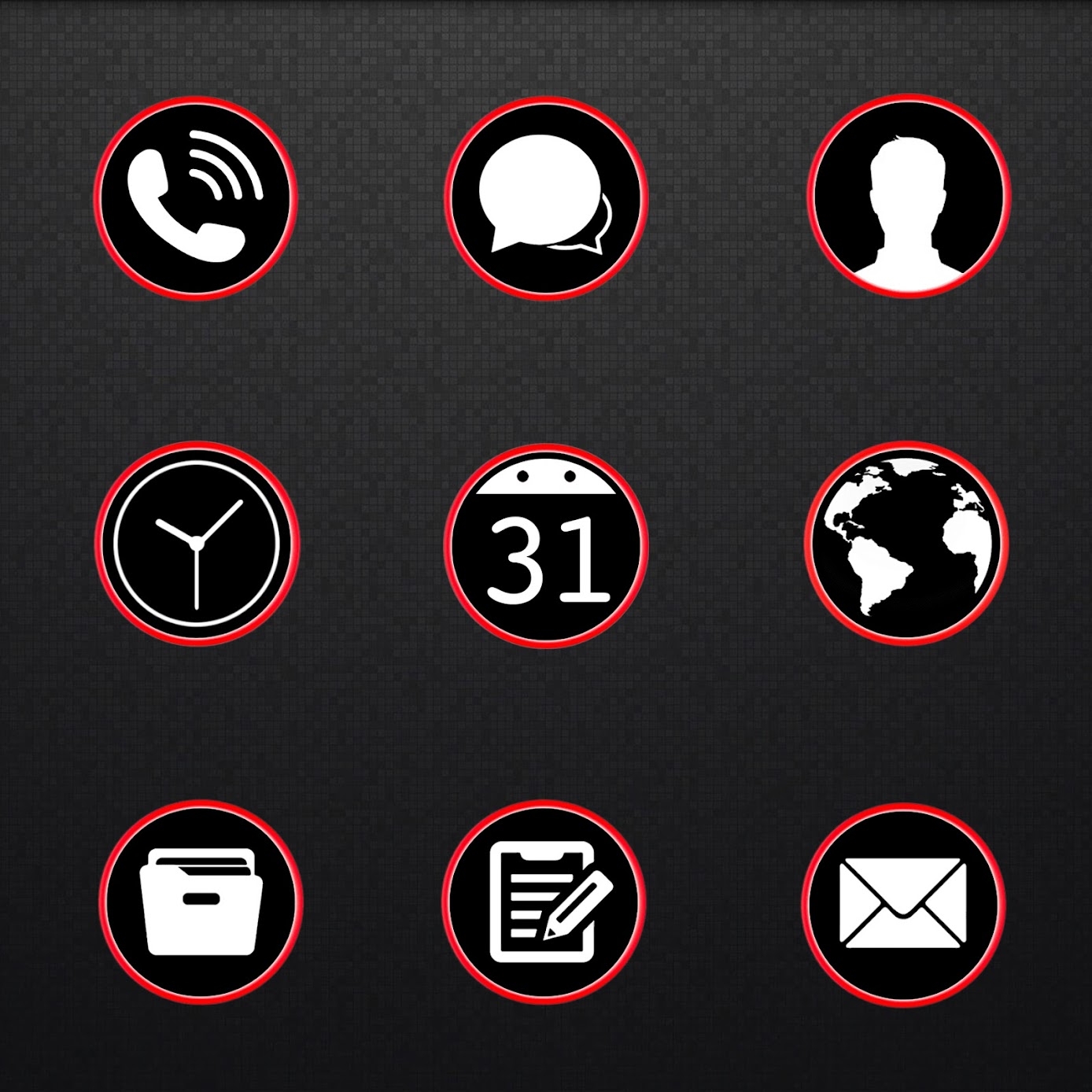 Download Pixly Professional Dark - Icon Mod Apk