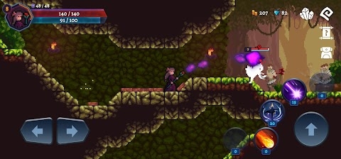 Darkrise - Pixel Classic Action RPG Mod Apk