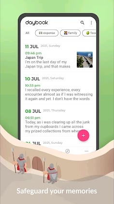 Daybook - Diary, Journal, Note Mod Apk