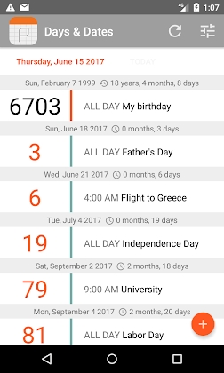 Days & Dates Mod Apk