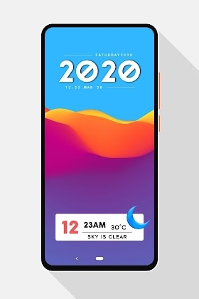 Download DCent kwgt Mod Apk