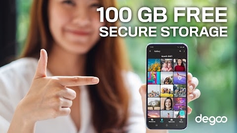 Degoo: 100 GB Cloud Storage Mod Apk