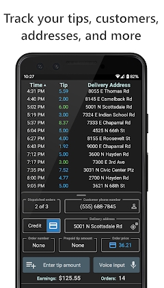 Delivery Tip Tracker Pro Mod Apk