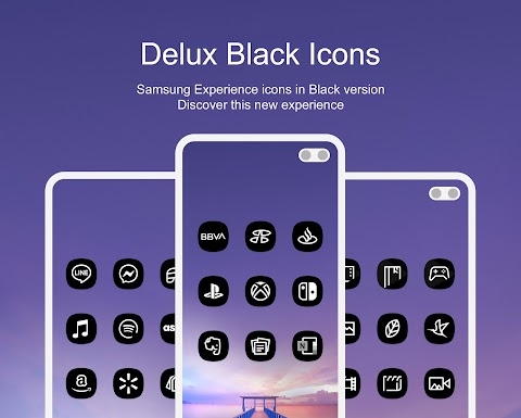 Delux Black - Icon Pack Mod Apk