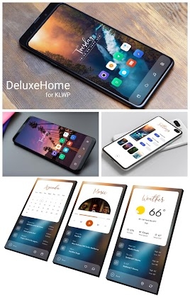 DeluxeHome for KLWP Mod Apk