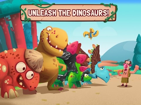 Download Dino Bash - Dinosaurs v Cavemen Tower Defense Wars Mod Apk