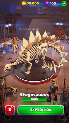 Download Dinosaur World: Fossil Museum Mod Apk