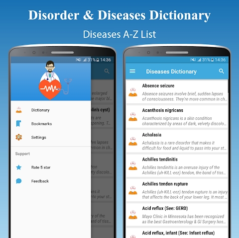 Download Diseases Treatments Dictionary (Offline) Mod Apk