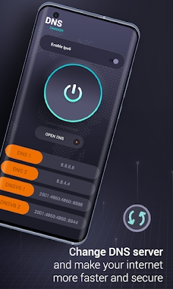 DNS Switcher IPv4 & IPv6 Mod Apk