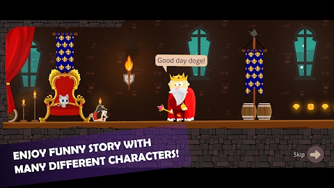 Download Doge and the Lost Kitten - 2D Platform Game Mod Apk