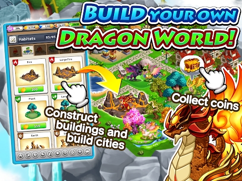 Dragon x Dragon -City Sim Game 1.7.23 Apk Mod latest