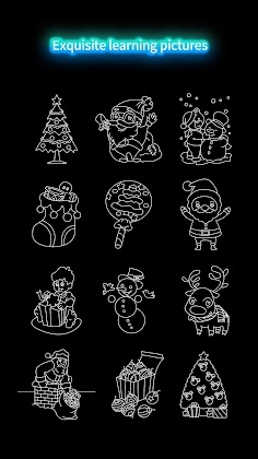 Draw Glow Christmas 2021 Mod Apk
