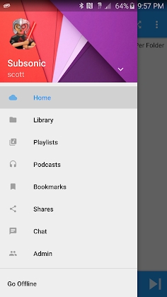 Download DSub for Subsonic Mod Apk