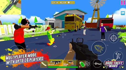 Download Dude Theft Wars Offline & Online Multiplayer Games Mod Apk