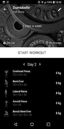 Dumbbell Home Workout Mod Apk