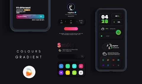 Download Dunes KWGT Mod Apk
