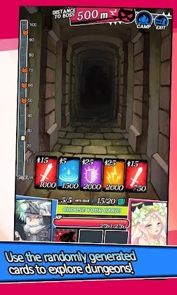Download Dungeon&Girls: Card Battle RPG Mod Apk