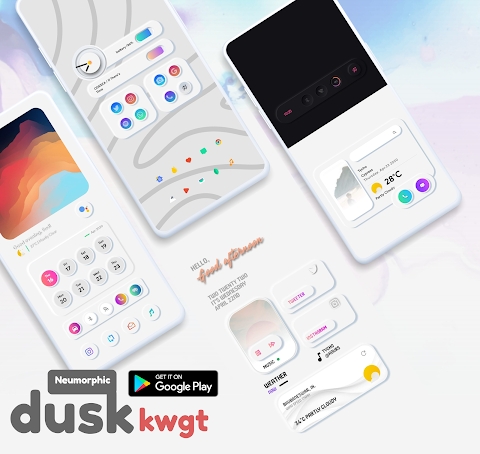Download Dusk KWGT Mod Apk
