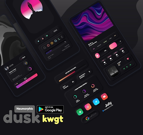 Dusk KWGT Mod Apk