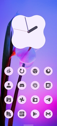 Dynamic light A12 icon pack Mod Apk