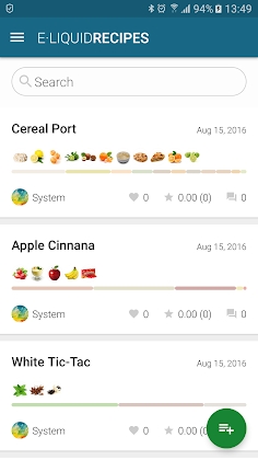 E-Liquid Recipes Mod Apk