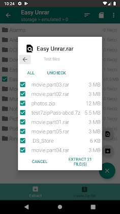 Download Easy Unrar, Unzip & Zip Mod Apk