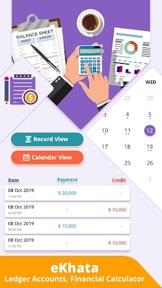 eKhata : Ledger Accounts, Financial Calculator Mod Apk