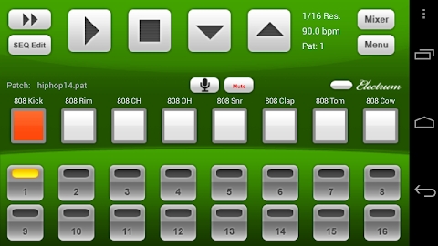 Electrum Drum Machine/Sampler Mod Apk