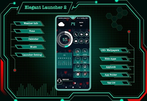 Elegant Launcher 2 - Applock Mod Apk