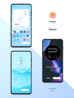 Ember for KLWP Mod Apk