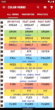 English Irregular Verbs PRO Mod Apk