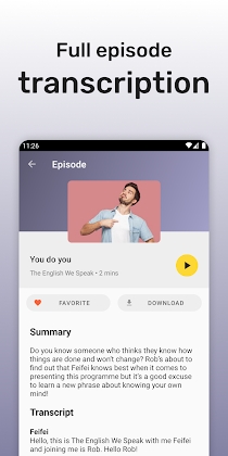 Download EnLearn: English podcasts for beginners Mod Apk