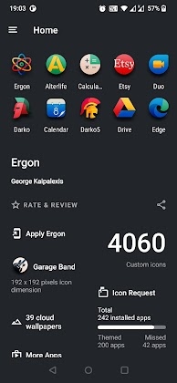 Download Ergon - Icon Pack Mod Apk