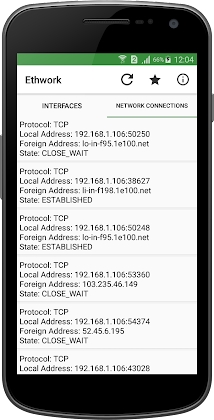 Download Ethwork: Netstat & Interfaces Mod Apk