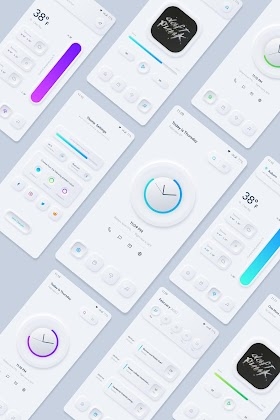 Download ExtrudedHome for KLWP Mod Apk