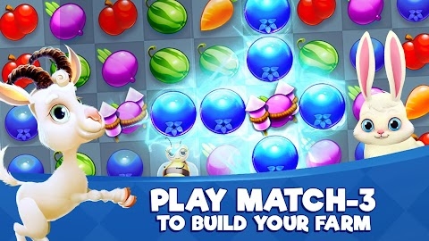Download Farm Slam - Match 3, Build & Decorate Your Estate Mod Apk