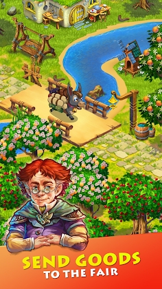 Download Farmdale: farming games & town with villagers Mod Apk
