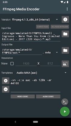 FFmpeg Media Encoder Mod Apk