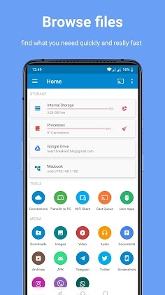 File Manager Pro Android TV USB OTG Cloud WiFi Mod Apk