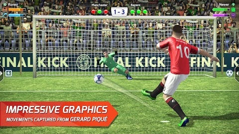 Final kick Best Online football penalty game Mod Apk