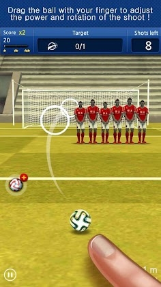 Download Finger soccer : Football kick Mod Apk