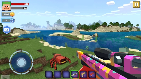 Download Fire Craft: 3D Pixel World Mod Apk