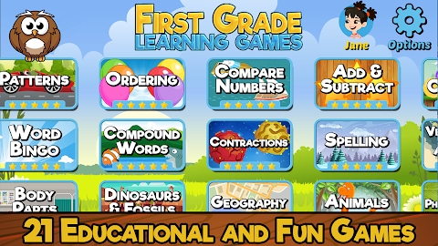 First Grade Learning Games Mod Apk