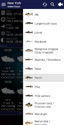 Download Fishing forecast Mod Apk