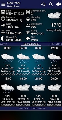 Fishing forecast Mod Apk