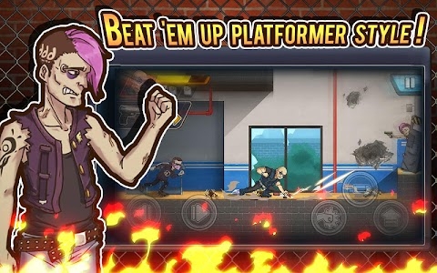 Download Fist of Rage: 2D Battle Platformer Mod Apk
